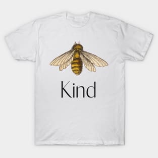Sophisticated Graphic Bee Kind "Be Kind" T-Shirt